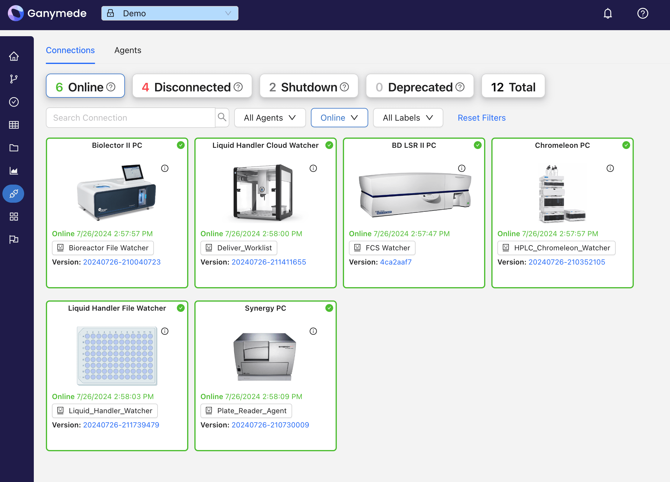 Connection cards