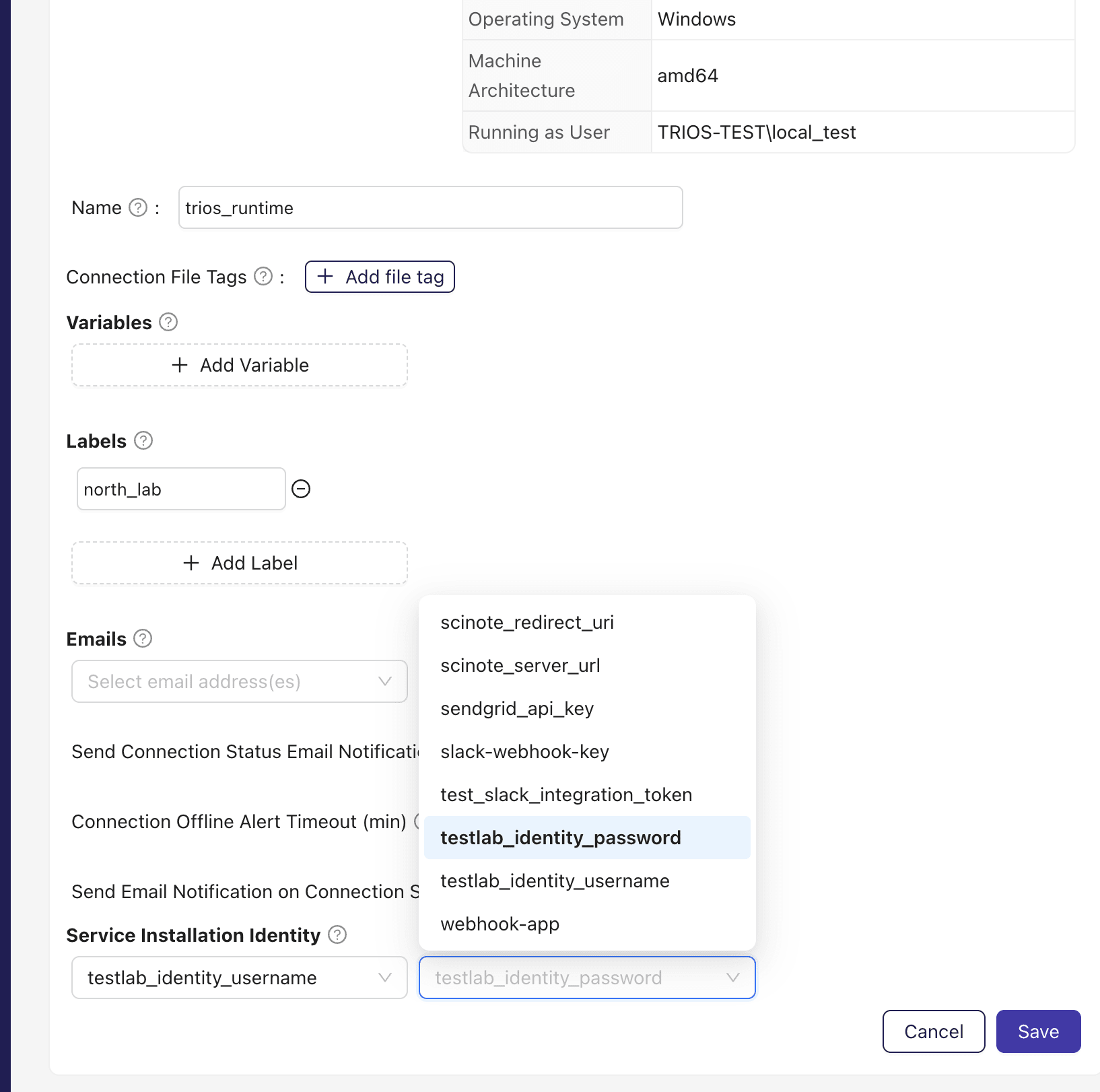 Admin - Access Panel