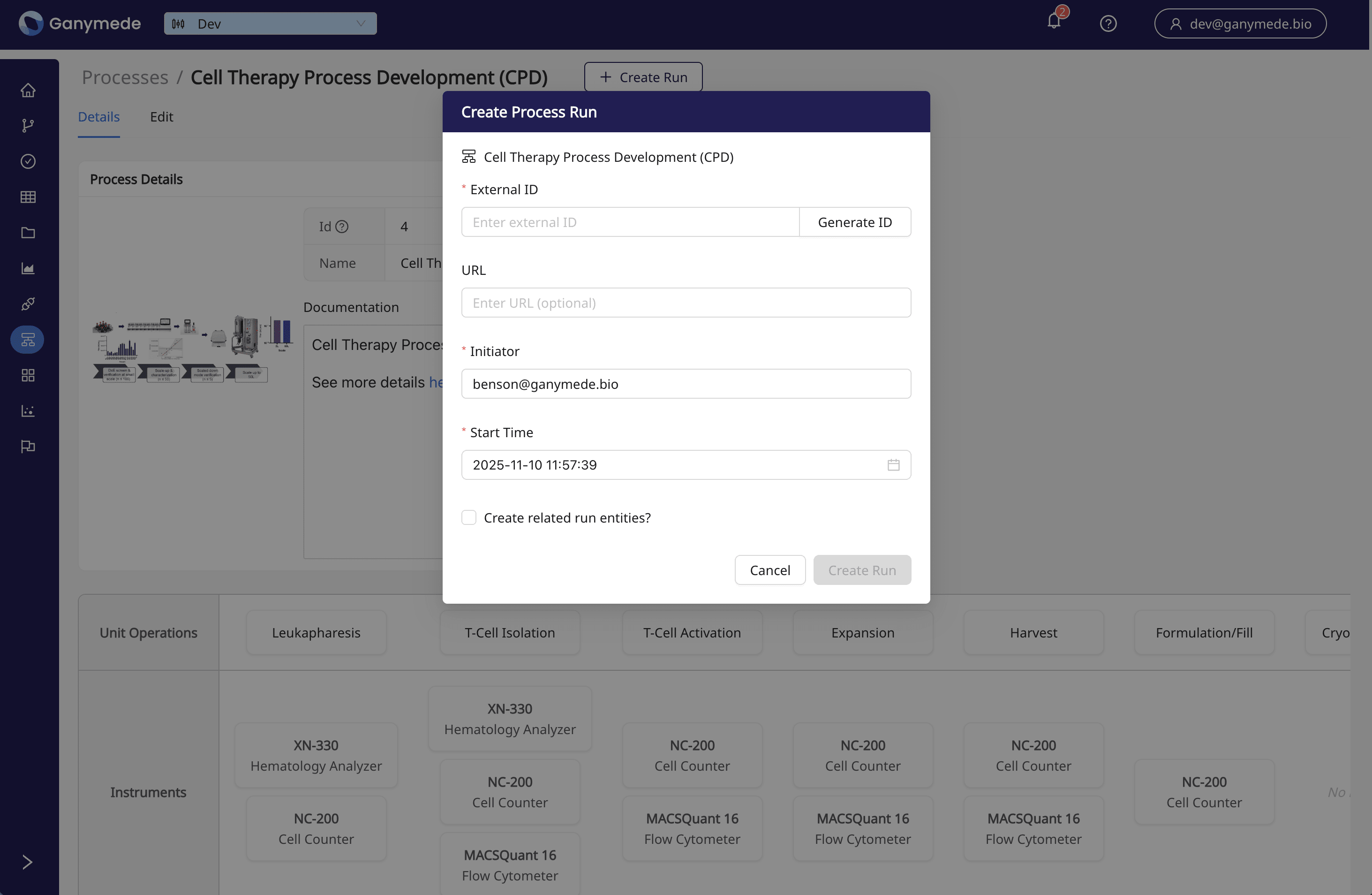 View Instrument Type Detail